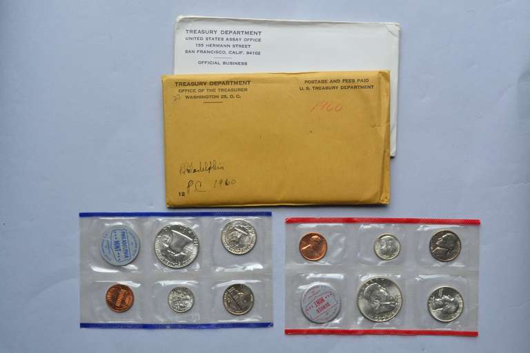 1960 & 1964 US Mint Sets