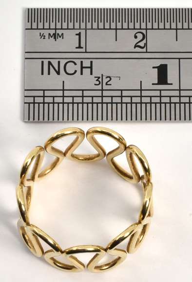 Unusual Flexible Gold Band