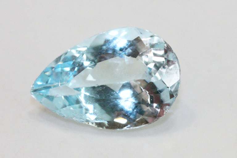 Large Bright Sky Blue Topaz - 6.50 cts.