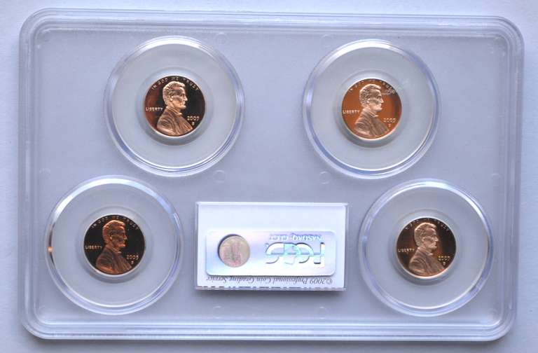 2009 S PR 69 DCAM  Lincoln Bicentennial  The Legacy Set