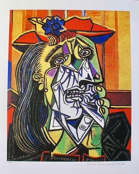 Pablo Picasso, Weeping Woman With Red Hat