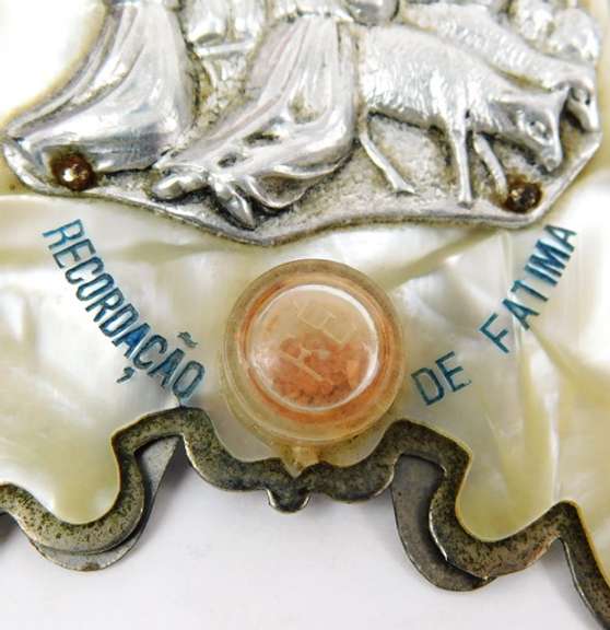 Beautiful Antique Reliquary De Fatima