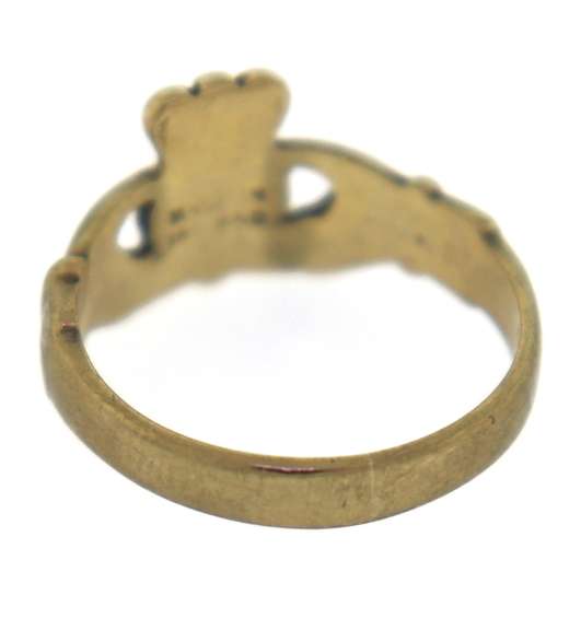 Beautiful Yellow Gold Claddagh Ring