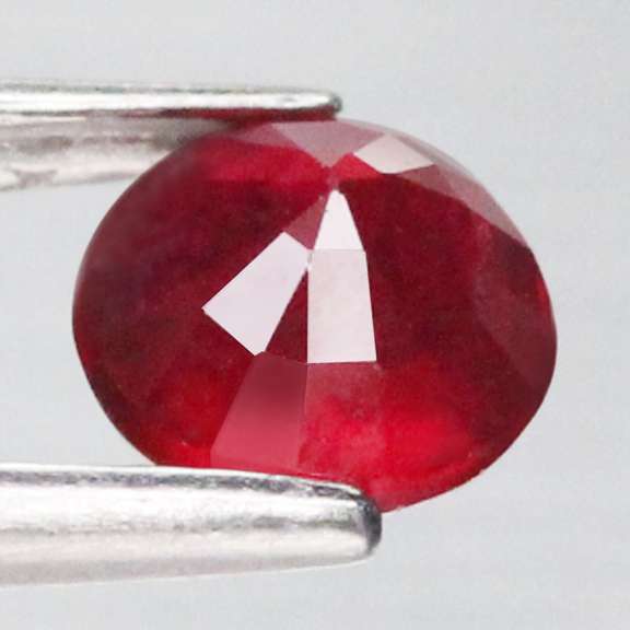 Amazing blood red 1.17ct Ruby solitaire