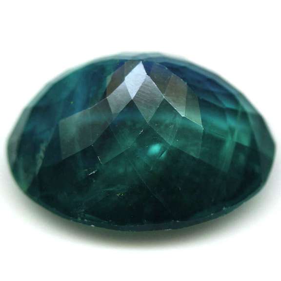 Huge! 40.80ct blended color blue green Fluorite