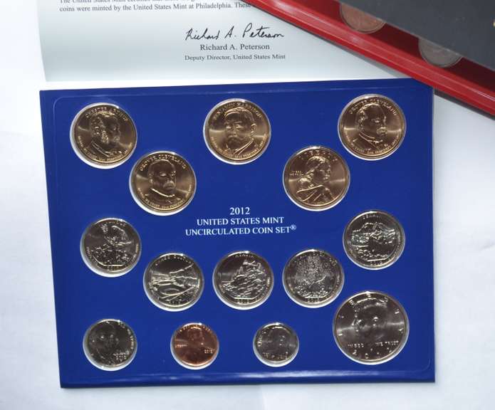 Scarcer 2012 US Mint  Unc Set