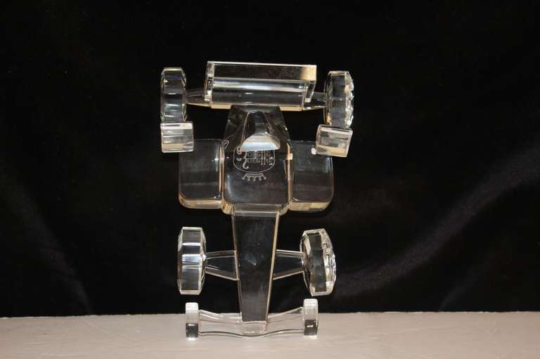 Crystal Large Race Car
