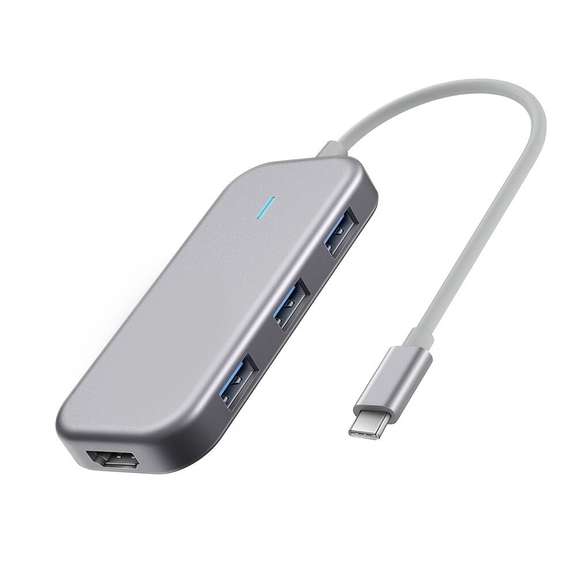 7 in 1 USB-C Data Hub with 3-Port USB 3.0