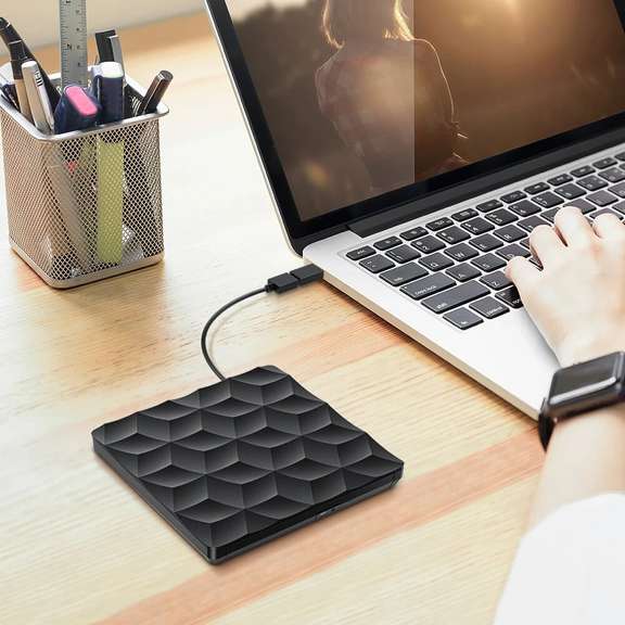 USB3.0 Type-C External Burner DVD Player