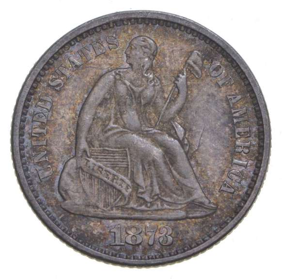 1873 Seated Liberty Half Dime