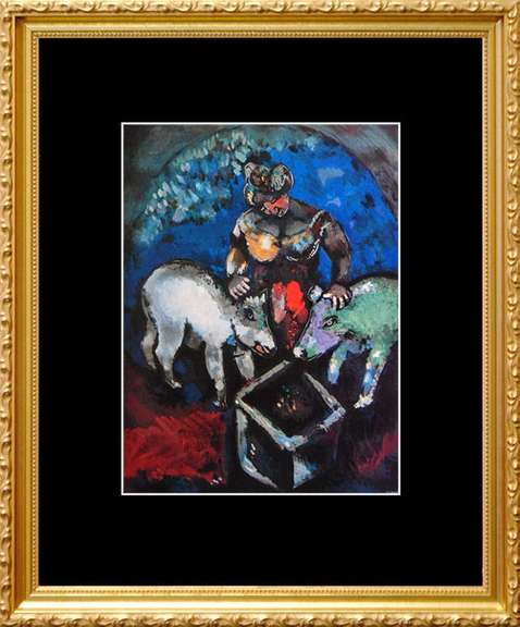 Marc Chagall, Woman With Pigs