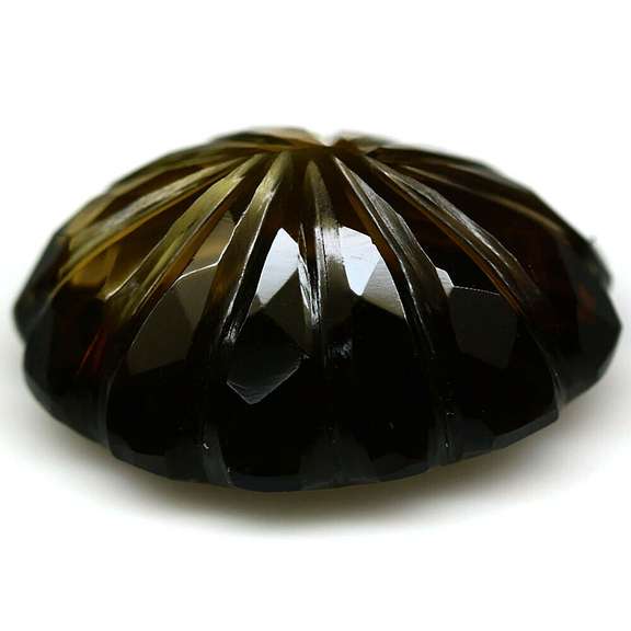 All natural! 35.99ct fancy oval cut Smoky Quartz