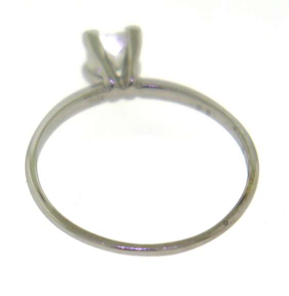 Brilliant Princess Cut Solatire Diamond Ring