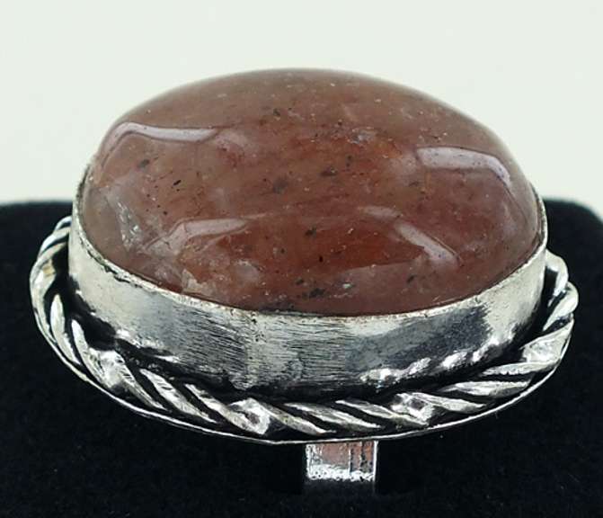 Silver and Natural Stone Rings