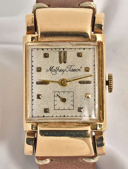 Wonderful 14k Vintage Mathey Tissot Watch