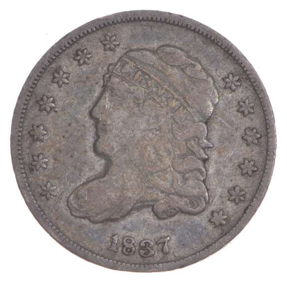 1837 Capped Bust Half Dime - Small 5C