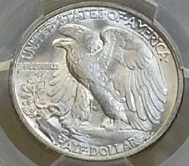 1945-S Walker Half Dollar PCGS MS-65, full GEM