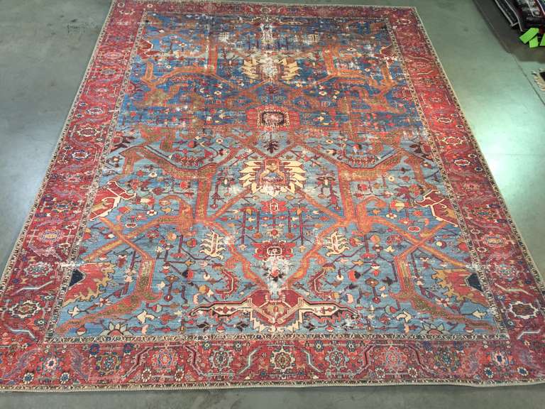 VINTAGE REPRODUCTION RUG 8x10