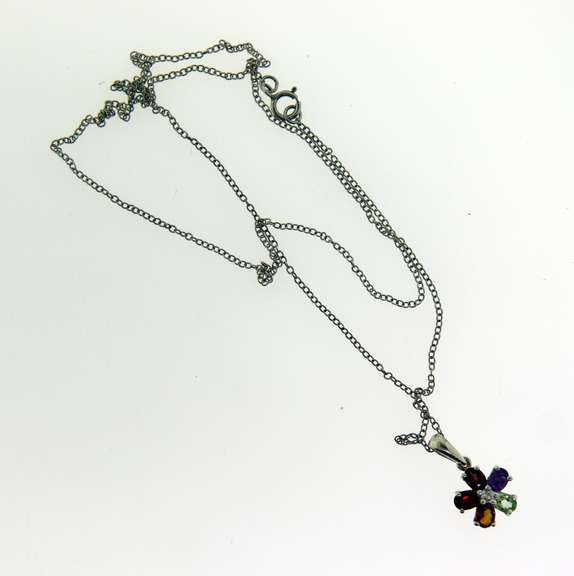 Quartz 925 Sterling Silver Necklace