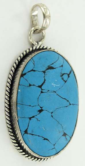 Silver and Natural Stone Pendants