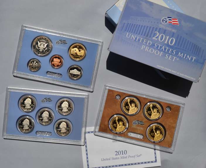 2009 & 2010 US Proof Sets.