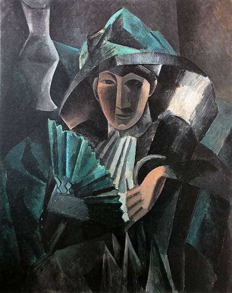 Pablo Picasso, Woman With A Fan