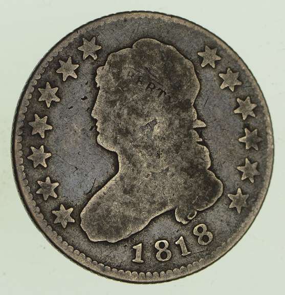 1818 Capped Bust Quarter - Circulated