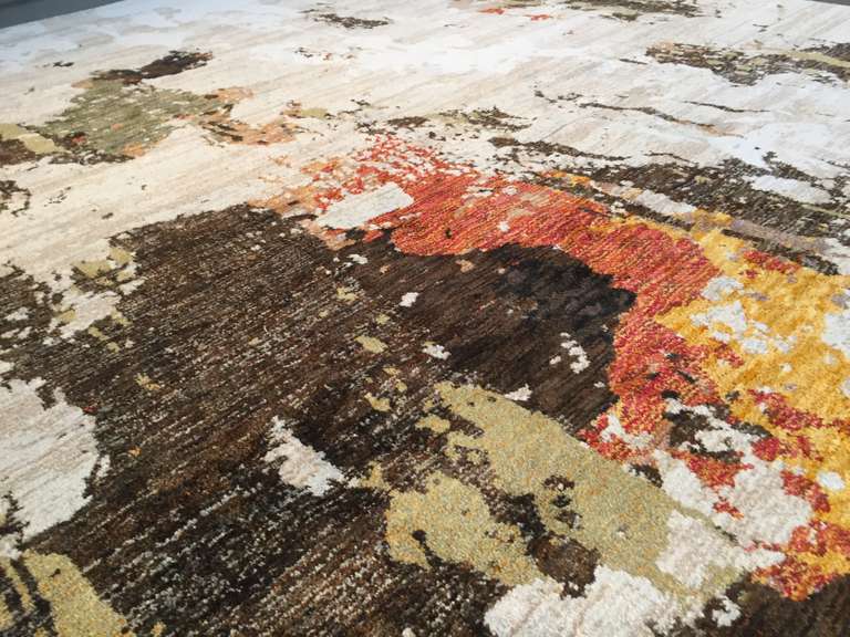 STUNNING ART DECO RUG 6x8