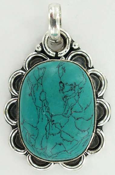Silver and Natural Stone Pendants