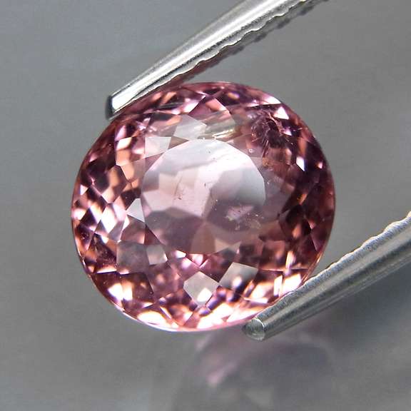 All natural 2.53ct glittering pink Tourmaline