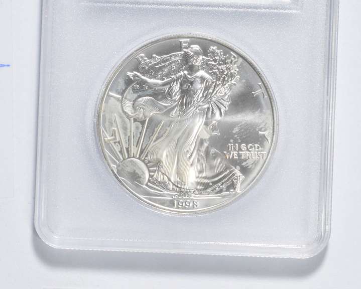1998 American Silver Eagle - .999 Fine Silver