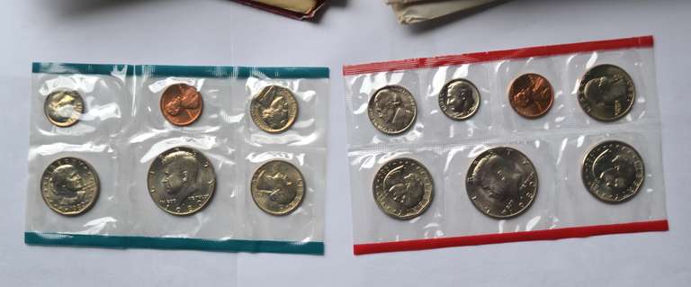1971-1987 US Mint Set Lot
