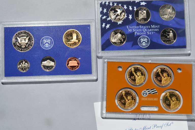 2008 & 2011 US Mint Proof Sets