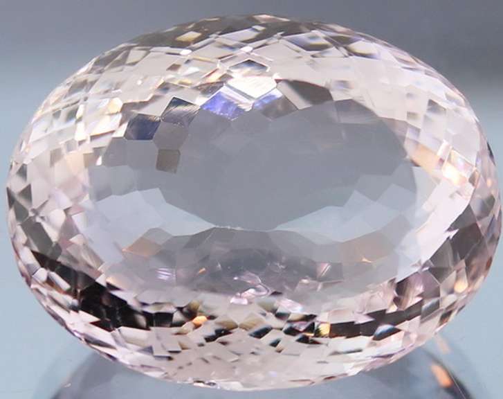 Substantial 73.09ct whisper pink Amethyst