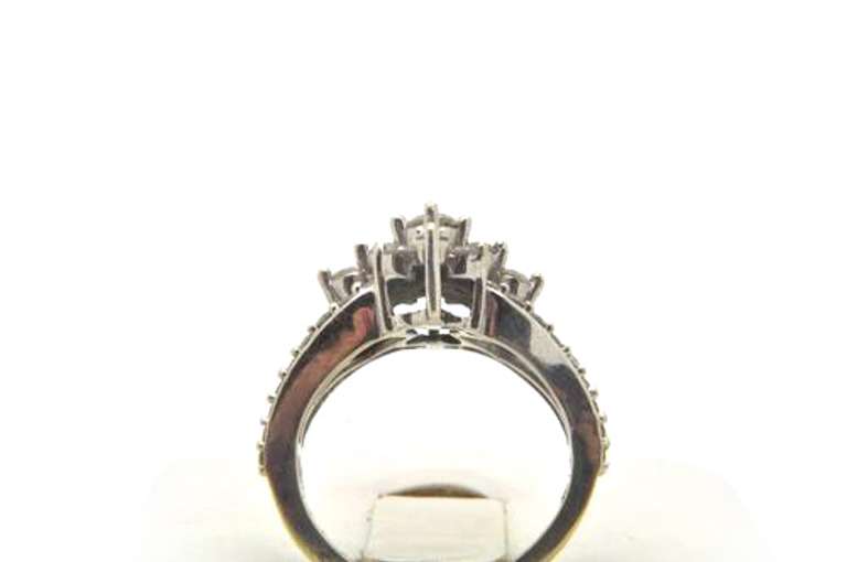 Blooming 14kt White Gold Diamond Ring