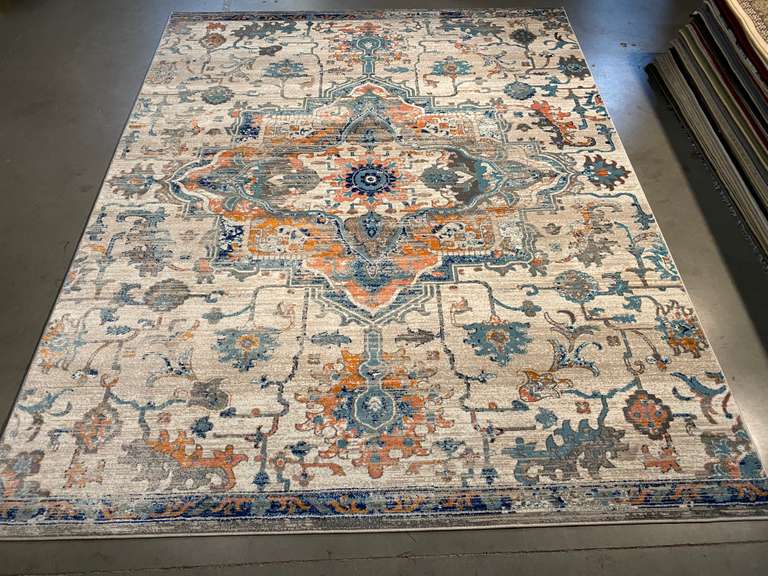STUNNING VINTAGE REPRODUCTION RUG 8x11