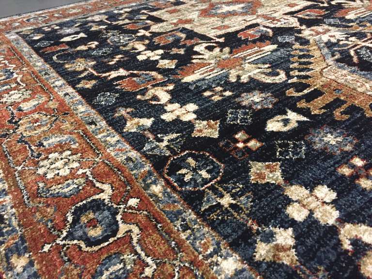 EXQUISITE PERSIAN HERIZ DESIGN RUG 9x12