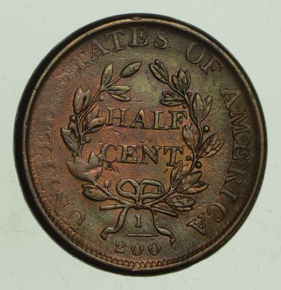 1807 Draped Bust Half Cent