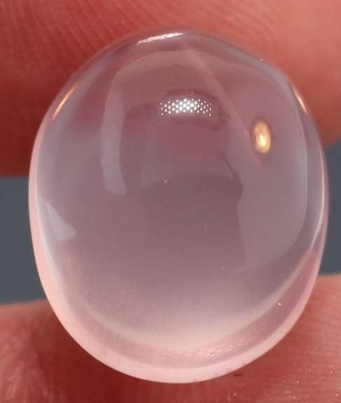 Frosty 14.73ct natural Rose Quartz