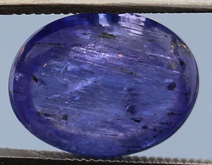 Glossy 4.33ct UNHEATED blue violet Tanzanite