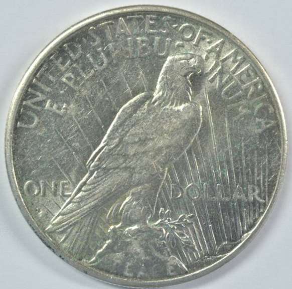 Great virtual BU 1928-S Peace Silver Dollar. Key date