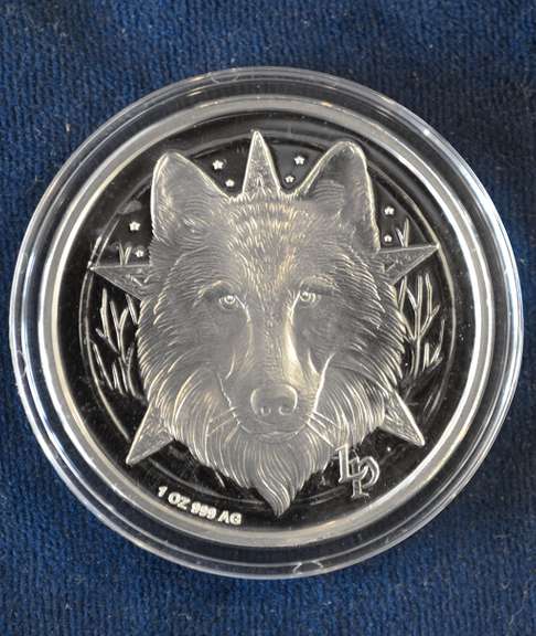 Lisa Parker Proof 1 OZ Silver Round