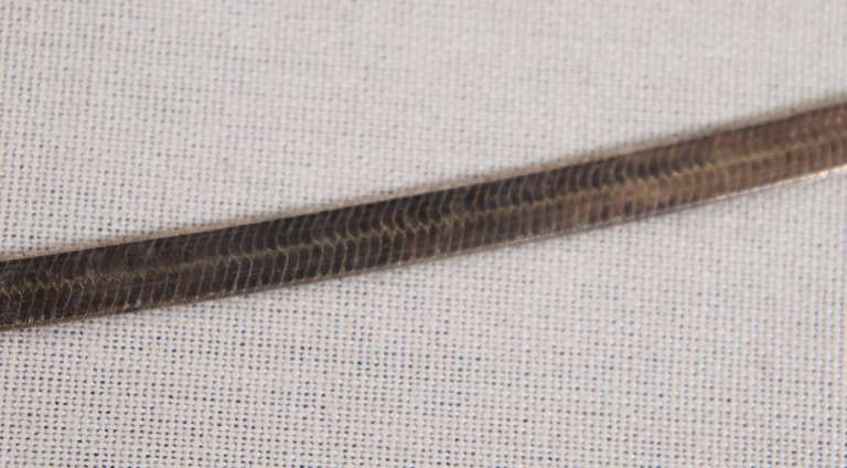 Italian Sterling Silver Snake Necklace