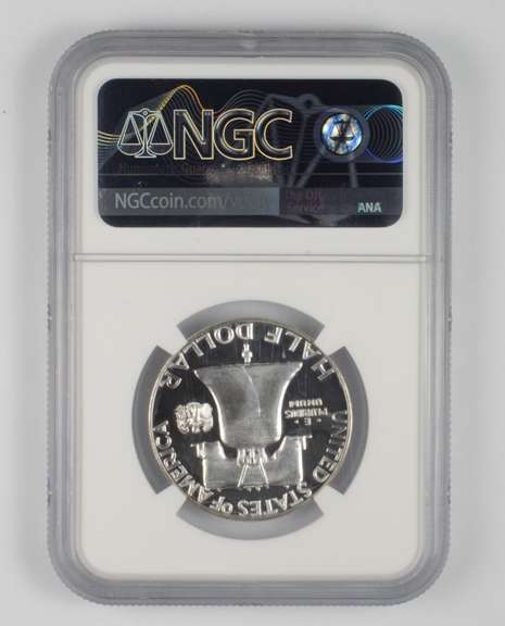 PF68* CAM 1956 Franklin Half Dollar - Type 2 - CAC - Graded NGC