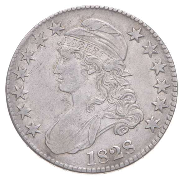 1828 Capped Bust Half Dollar