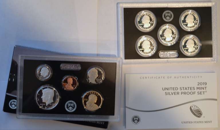 2019 US Mint Silver Proof Set