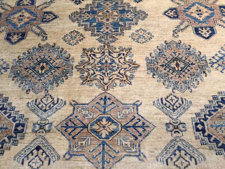 STUNNING FINE SUPER KAZAK  RUG 8x10.1