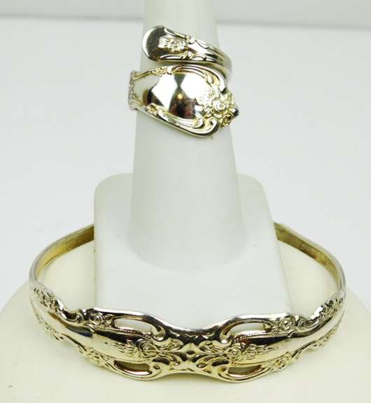Vintage Spoon Ring & Cuff
