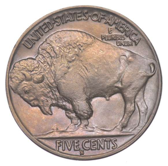 1931-S Indian Head Buffalo Nickel