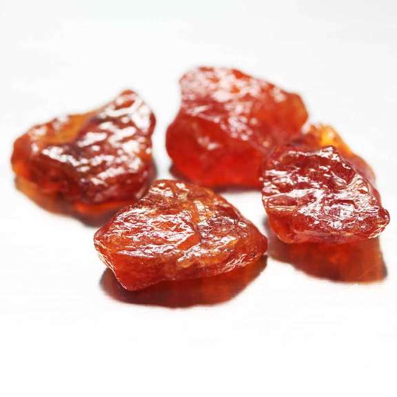 Beautiful 34.61ct uncut Garnet set